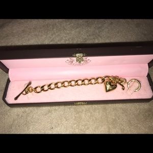 Juicy couture gold bracelet.